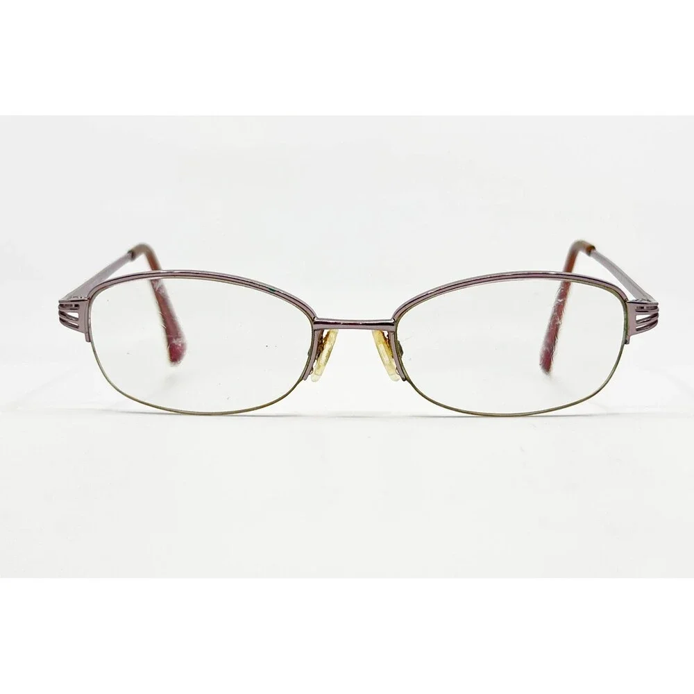 Traditions Eyeglasses Womens Purple Oval T 06 COL 80 50-18-140
